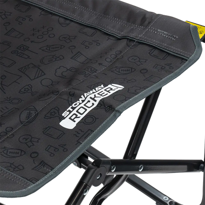 Heavy-Duty Freestyle Stowaway Rocker - Choice 794 - Patented Spring-Action Rocking Chair for Camping Detail