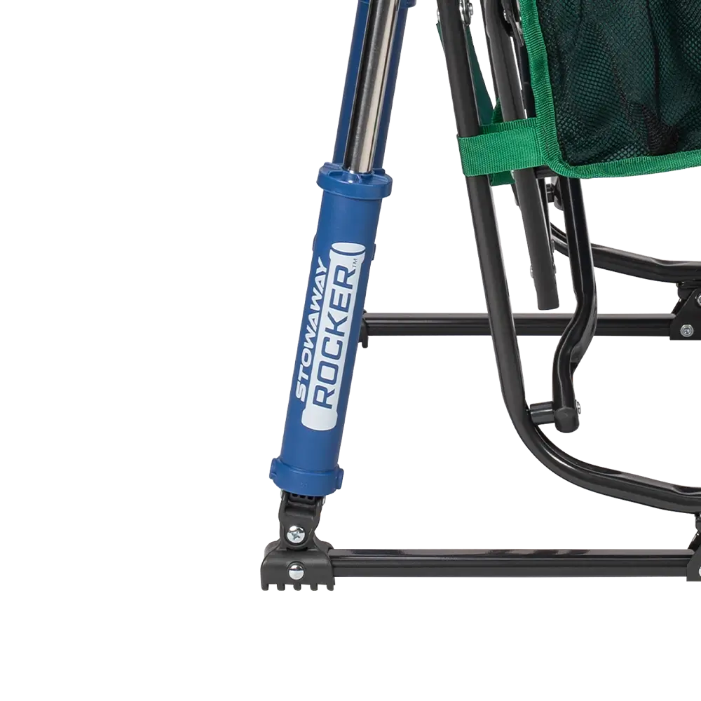 Heavy-Duty Freestyle Stowaway Rocker - Choice 794 - Patented Spring-Action Rocking Chair for Camping Detail