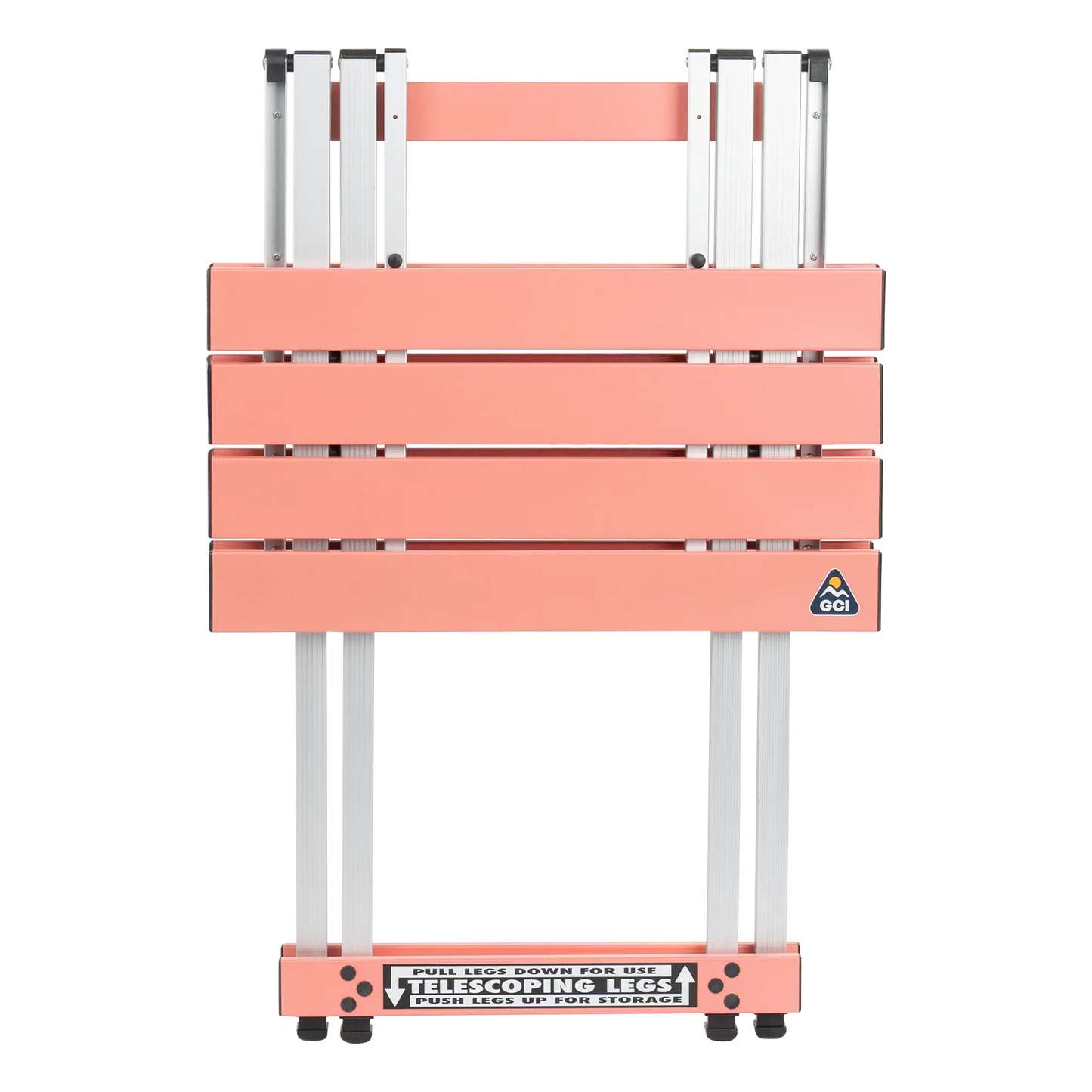 Heavy-Duty Grilling Compact Camp Table 20 - Choice 513 - Slim-Fold Outdoor Cook Station with Storage Shelves Detail