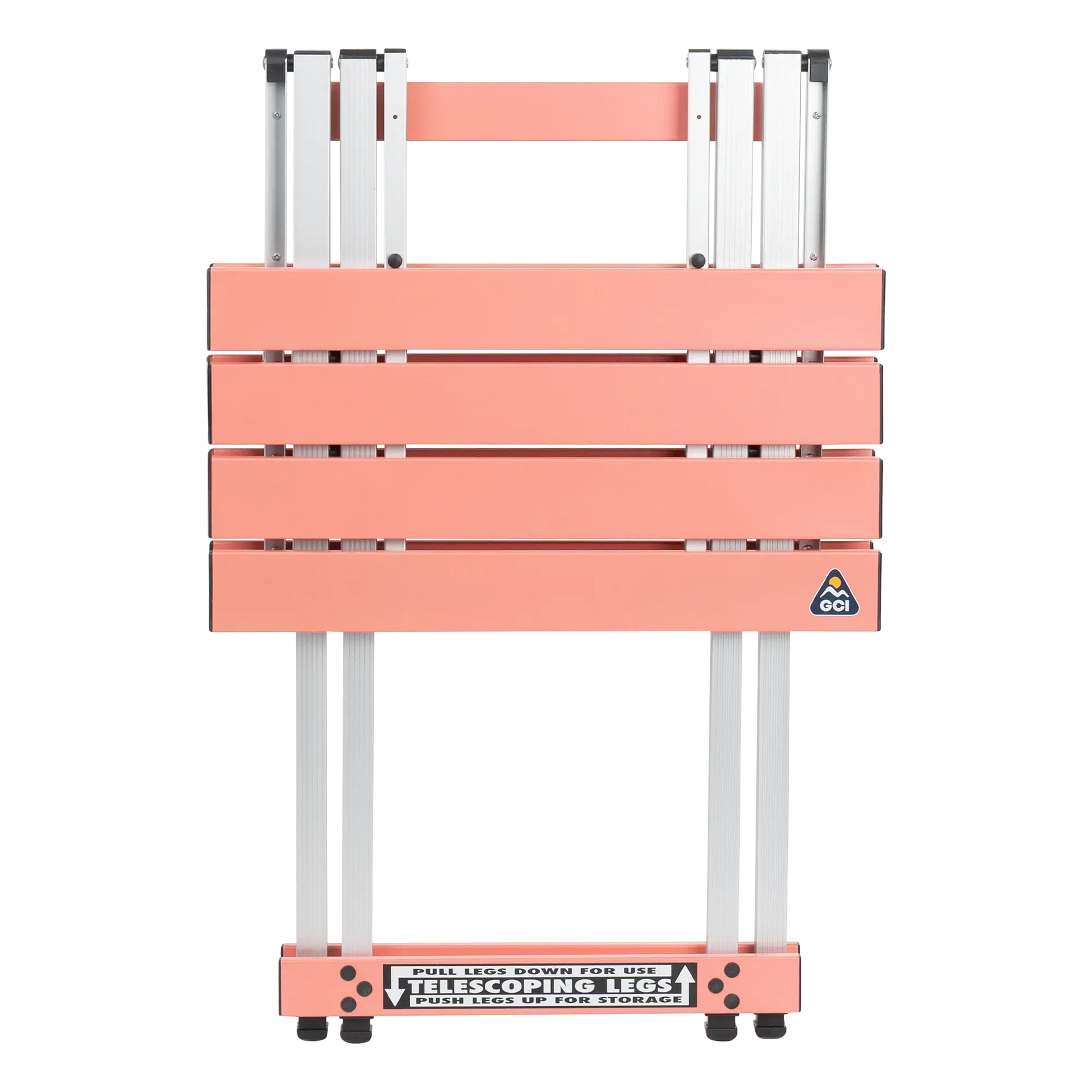 Heavy-Duty Grilling Compact Camp Table 20 - Choice 513 - Slim-Fold Outdoor Cook Station with Storage Shelves Detail
