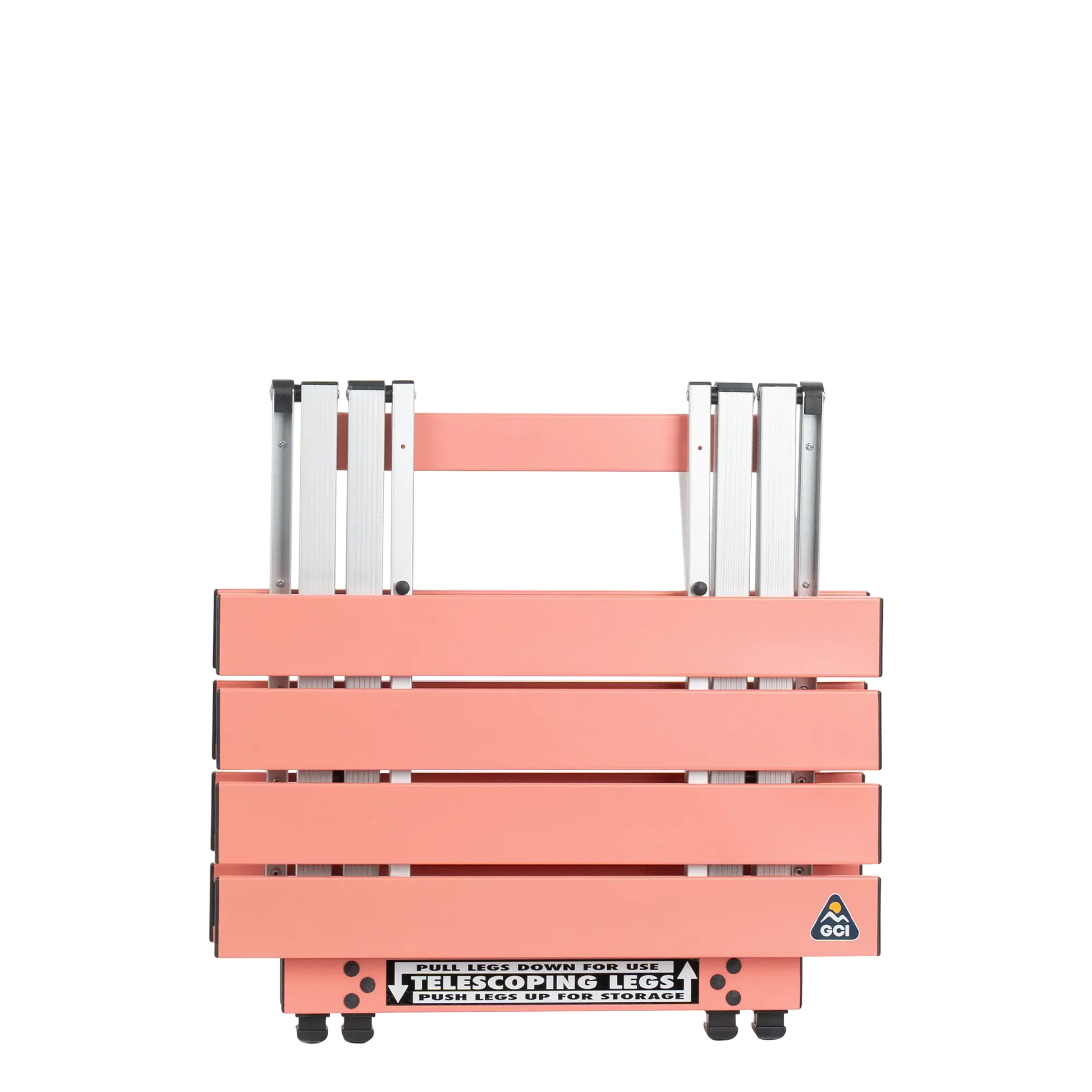 Heavy-Duty Grilling Compact Camp Table 20 - Choice 513 - Slim-Fold Outdoor Cook Station with Storage Shelves Detail