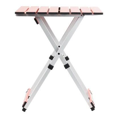 Heavy-Duty Grilling Compact Camp Table 20 - Choice 513 - Slim-Fold Outdoor Cook Station with Storage Shelves Detail