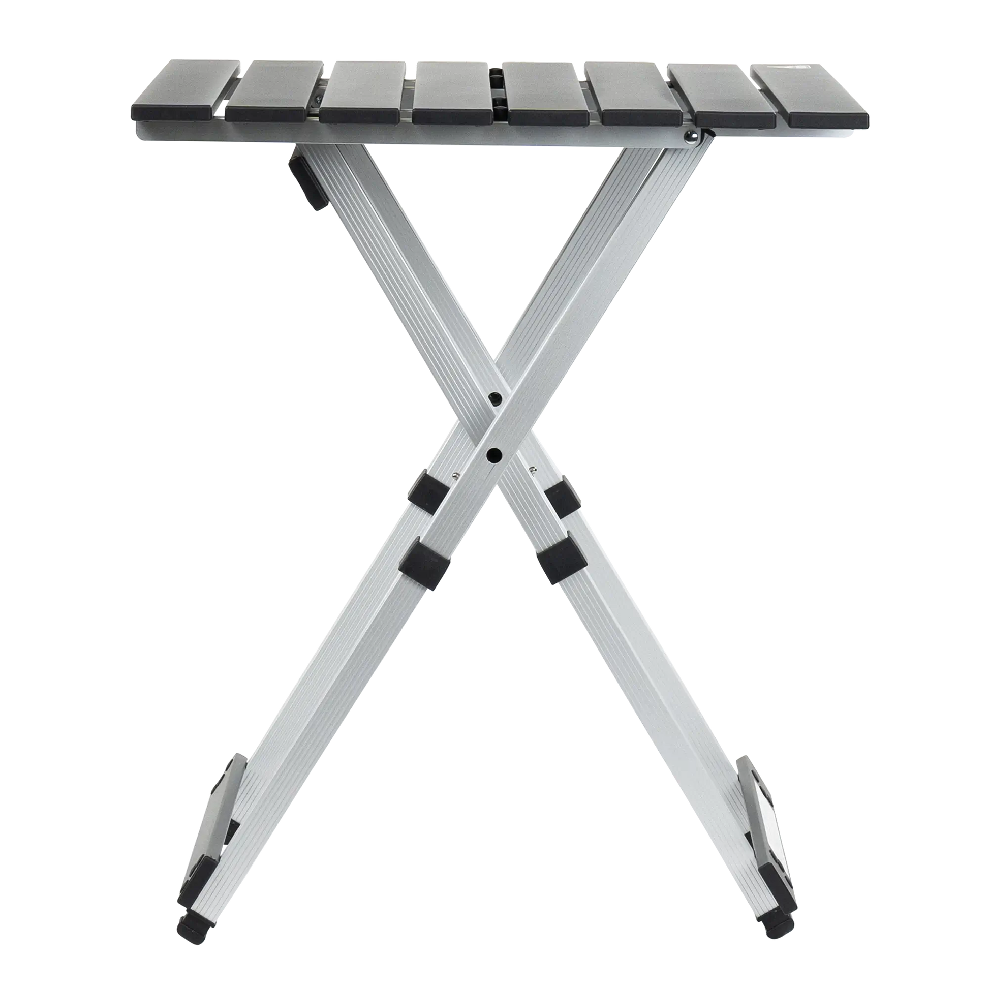 Heavy-Duty Grilling Compact Camp Table 20 - Choice 513 - Slim-Fold Outdoor Cook Station with Storage Shelves Detail