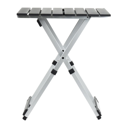 Heavy-Duty Grilling Compact Camp Table 20 - Choice 513 - Slim-Fold Outdoor Cook Station with Storage Shelves Detail