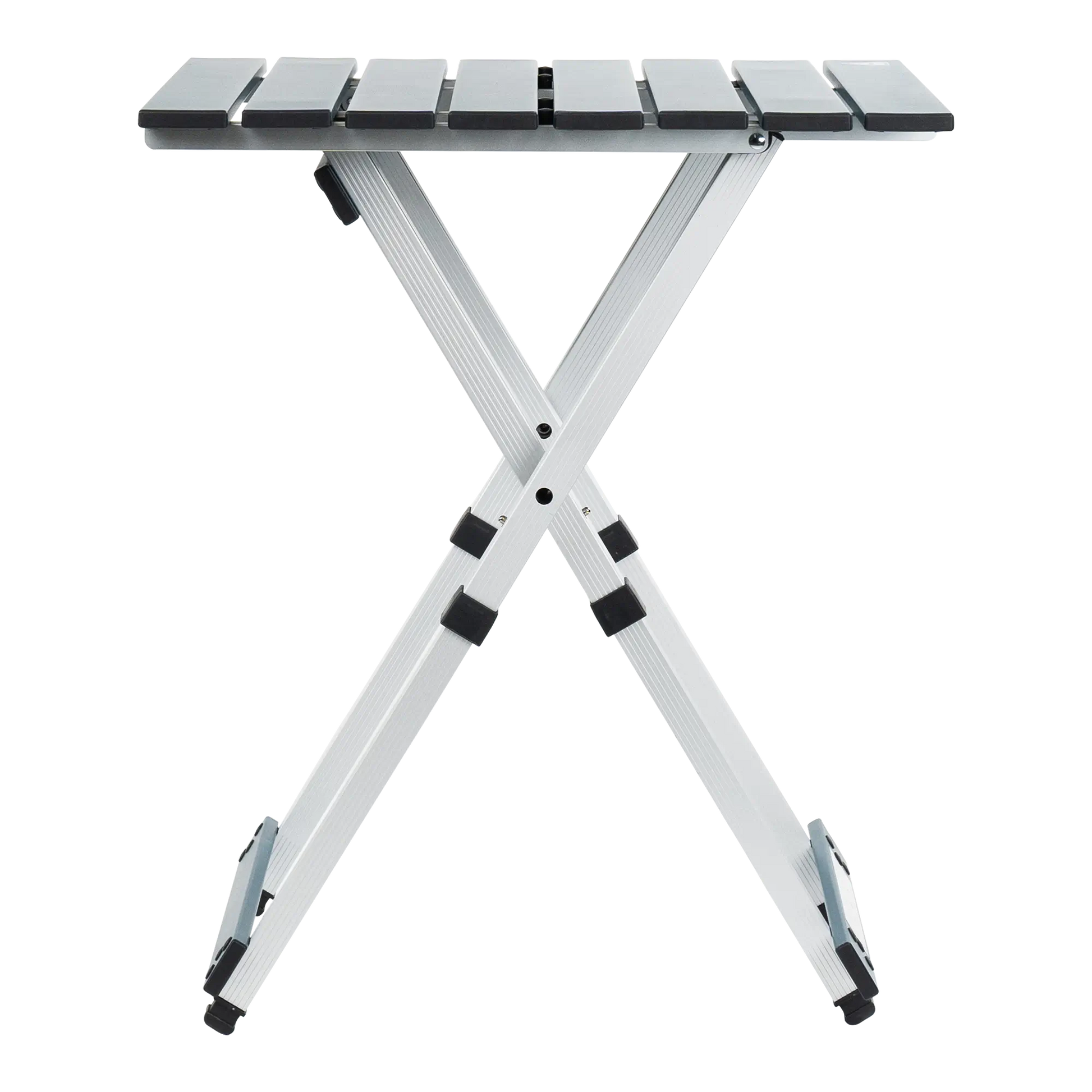 Heavy-Duty Grilling Compact Camp Table 20 - Choice 513 - Slim-Fold Outdoor Cook Station with Storage Shelves Detail