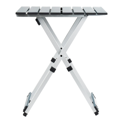 Heavy-Duty Grilling Compact Camp Table 20 - Choice 513 - Slim-Fold Outdoor Cook Station with Storage Shelves Detail