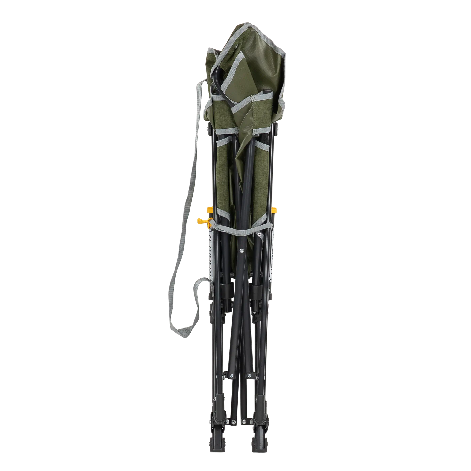 Luxury Camp Kickback Rocker - Choice 345 - Heavy-Duty Kickback Rocker with Beverage Holder Detail