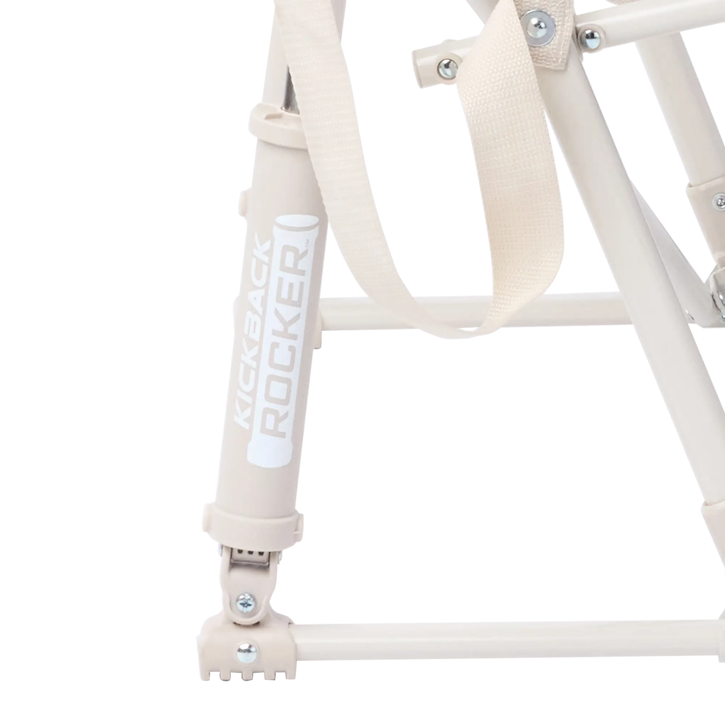 Luxury Camp Kickback Rocker - Choice 345 - Heavy-Duty Kickback Rocker with Beverage Holder Detail