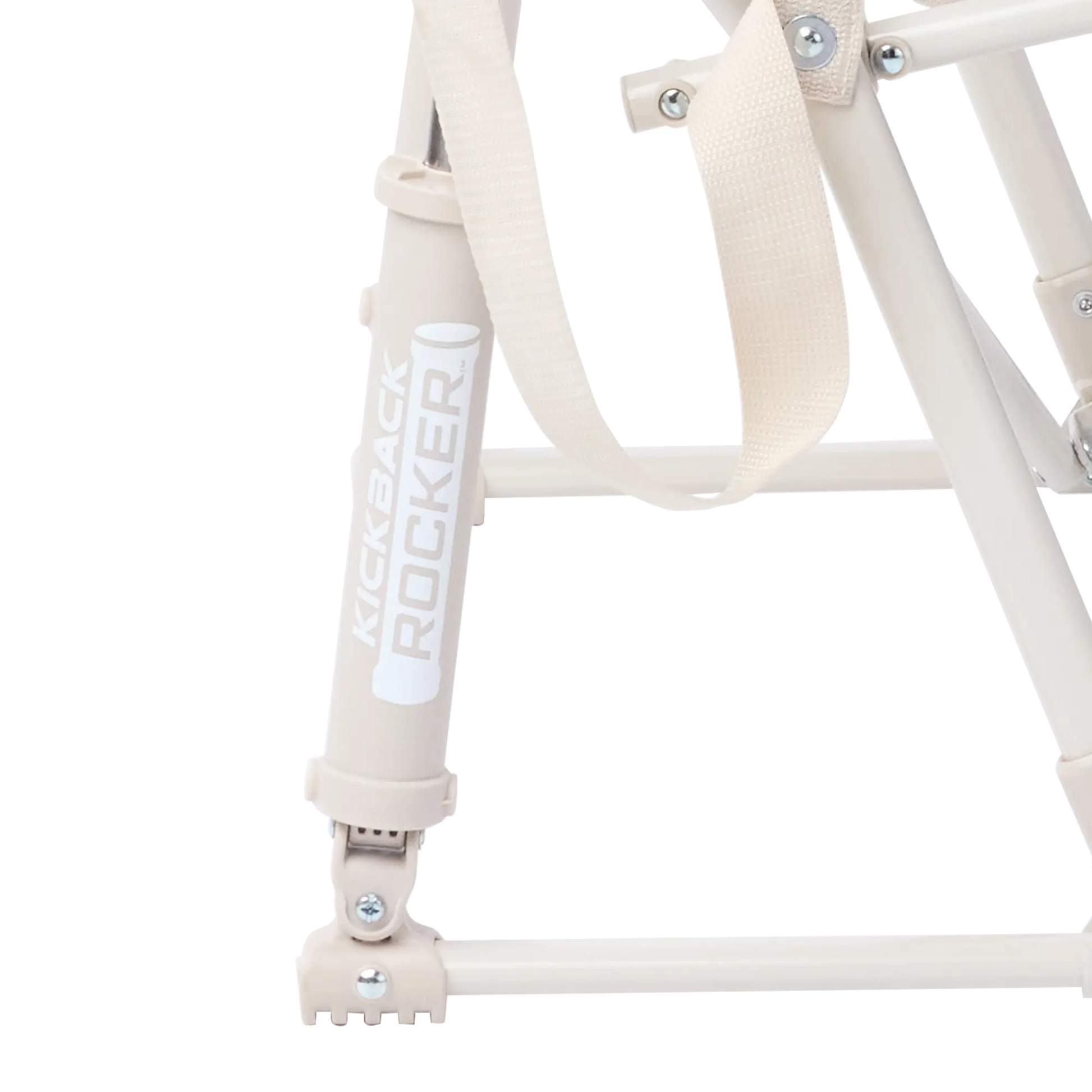 Luxury Camp Kickback Rocker - Choice 345 - Heavy-Duty Kickback Rocker with Beverage Holder Detail