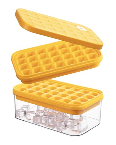 Brigii Ice Cube Tray with Lid & Storage Bin, Set