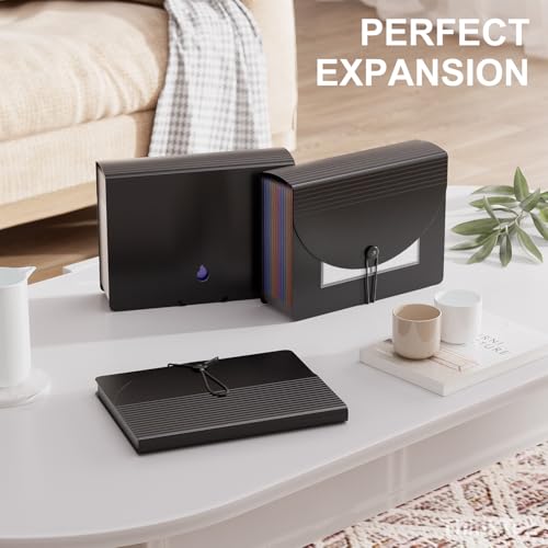 Smart Home ThinkTex Accordion File Organizer, 12 - Pocket Expanding File Kit