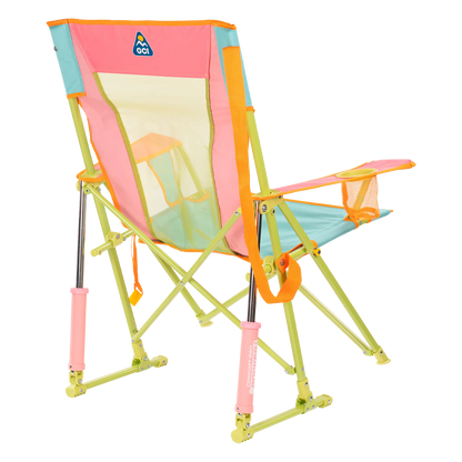 Luxury Camp Comfort Pro Rocker - Choice 375 - Patented Spring-Action Rocking Chair for Camping Detail