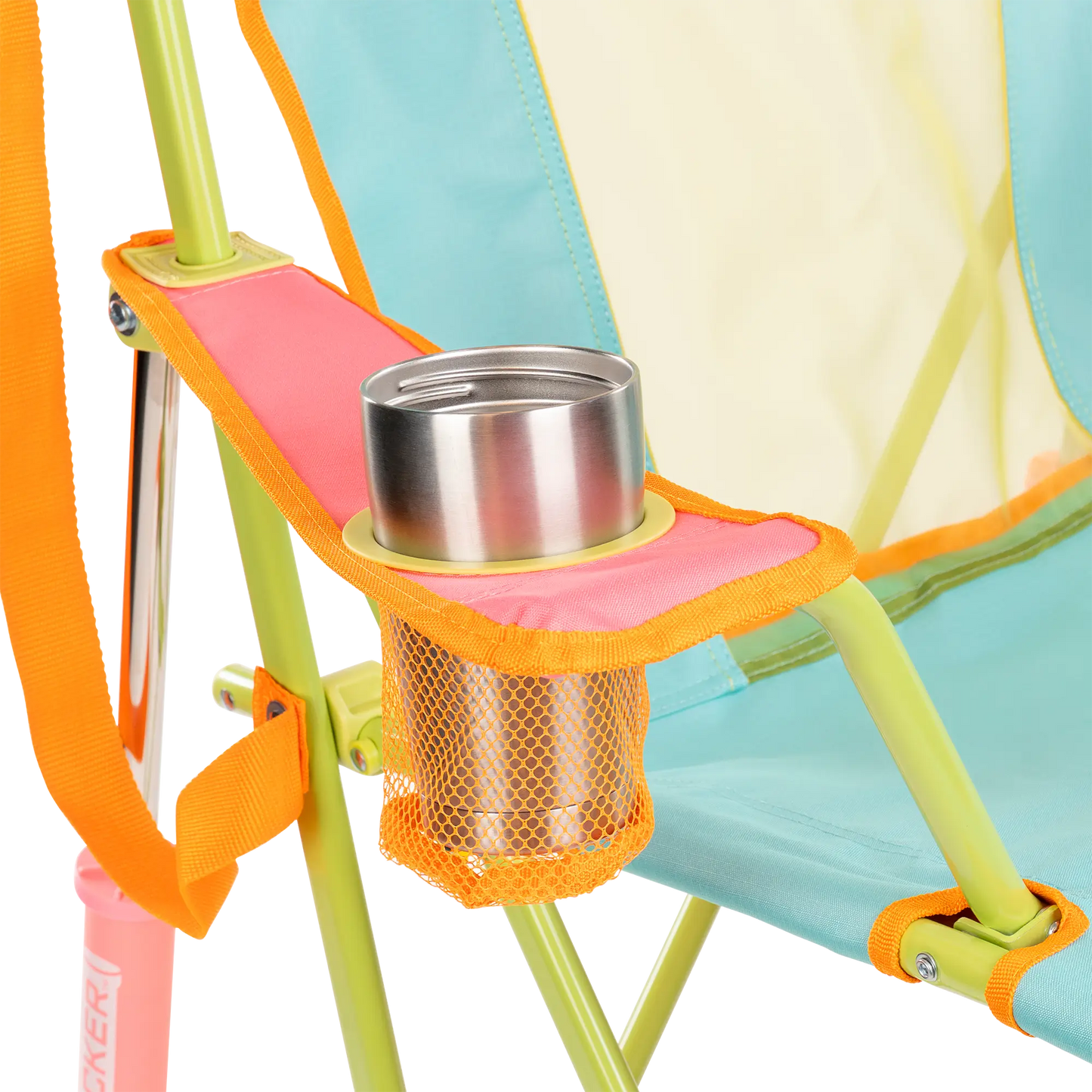 Luxury Camp Comfort Pro Rocker - Choice 375 - Patented Spring-Action Rocking Chair for Camping Detail