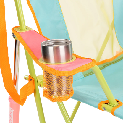 Luxury Camp Comfort Pro Rocker - Choice 375 - Patented Spring-Action Rocking Chair for Camping Detail
