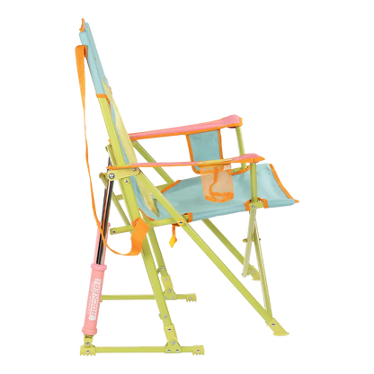 Luxury Camp Comfort Pro Rocker - Choice 375 - Patented Spring-Action Rocking Chair for Camping Detail