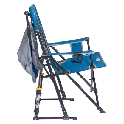 Premium All-Weather SunShade Rocker - Choice 550 - Heavy-Duty Kickback Rocker with Beverage Holder Detail