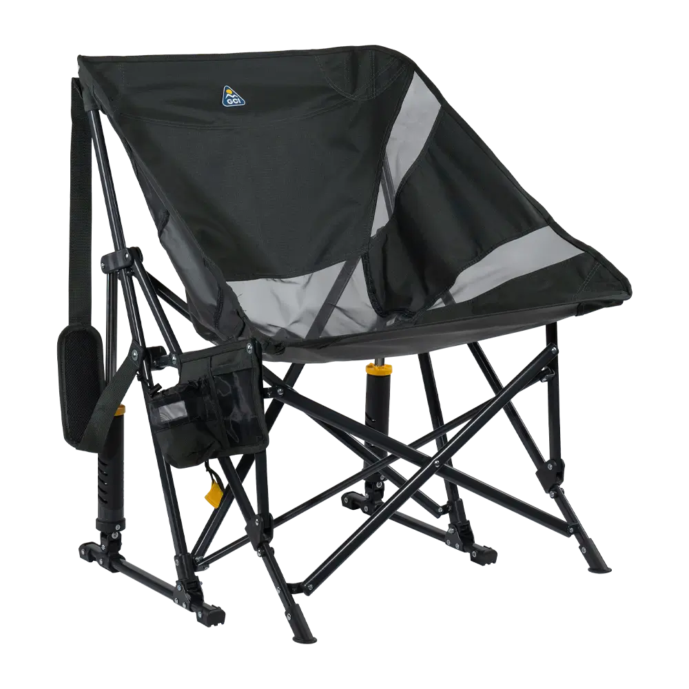 Smooth Motion Pod Rocker Elite - Choice 832 - RoadTrip Rocker Smooth Motion Camp Chair - Dark Charcoal