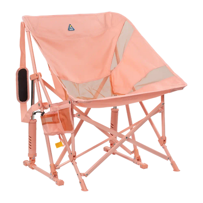 Smooth Motion Pod Rocker Elite - Choice 832 - RoadTrip Rocker Smooth Motion Camp Chair - Soft Pink