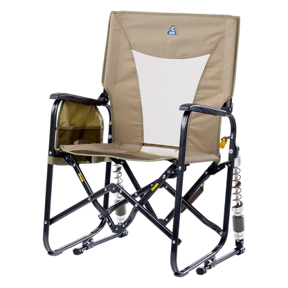 Smooth Motion Adjustable Rocker - Choice 573 - Patented Spring-Action Rocking Chair for Camping Detail