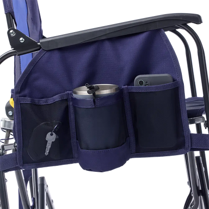 Smooth Motion Adjustable Rocker - Choice 573 - Patented Spring-Action Rocking Chair for Camping Detail