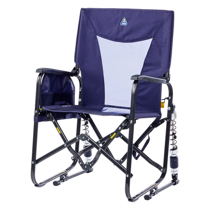 Smooth Motion Adjustable Rocker - Choice 573 - Patented Spring-Action Rocking Chair for Camping Detail