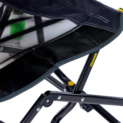 Smooth Motion Adjustable Rocker - Choice 573 - Patented Spring-Action Rocking Chair for Camping Detail