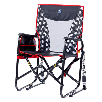 Smooth Motion Adjustable Rocker - Choice 573 - Patented Spring-Action Rocking Chair for Camping Detail