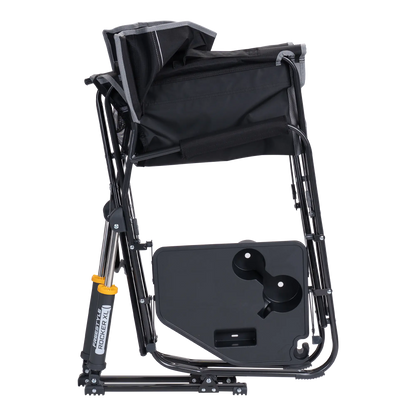 Smooth Motion Freestyle Rocker XL with Side Table - Choice 836 - Patented Spring-Action Rocking Chair for Camping Detail