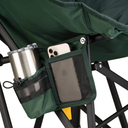 Smooth Motion Puff Rocker - Choice 731 - RoadTrip Rocker Smooth Motion Camp Chair Detail