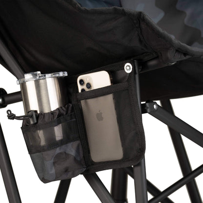 Smooth Motion Puff Rocker - Choice 731 - RoadTrip Rocker Smooth Motion Camp Chair Detail