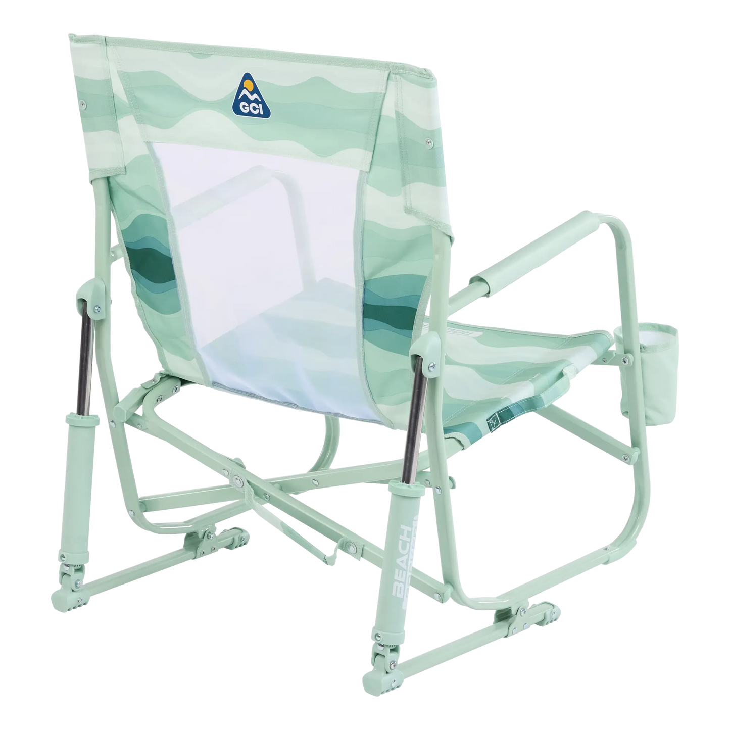 Premium All-Weather Beach Rocker - Choice 712 - RoadTrip Rocker Smooth Motion Camp Chair Detail