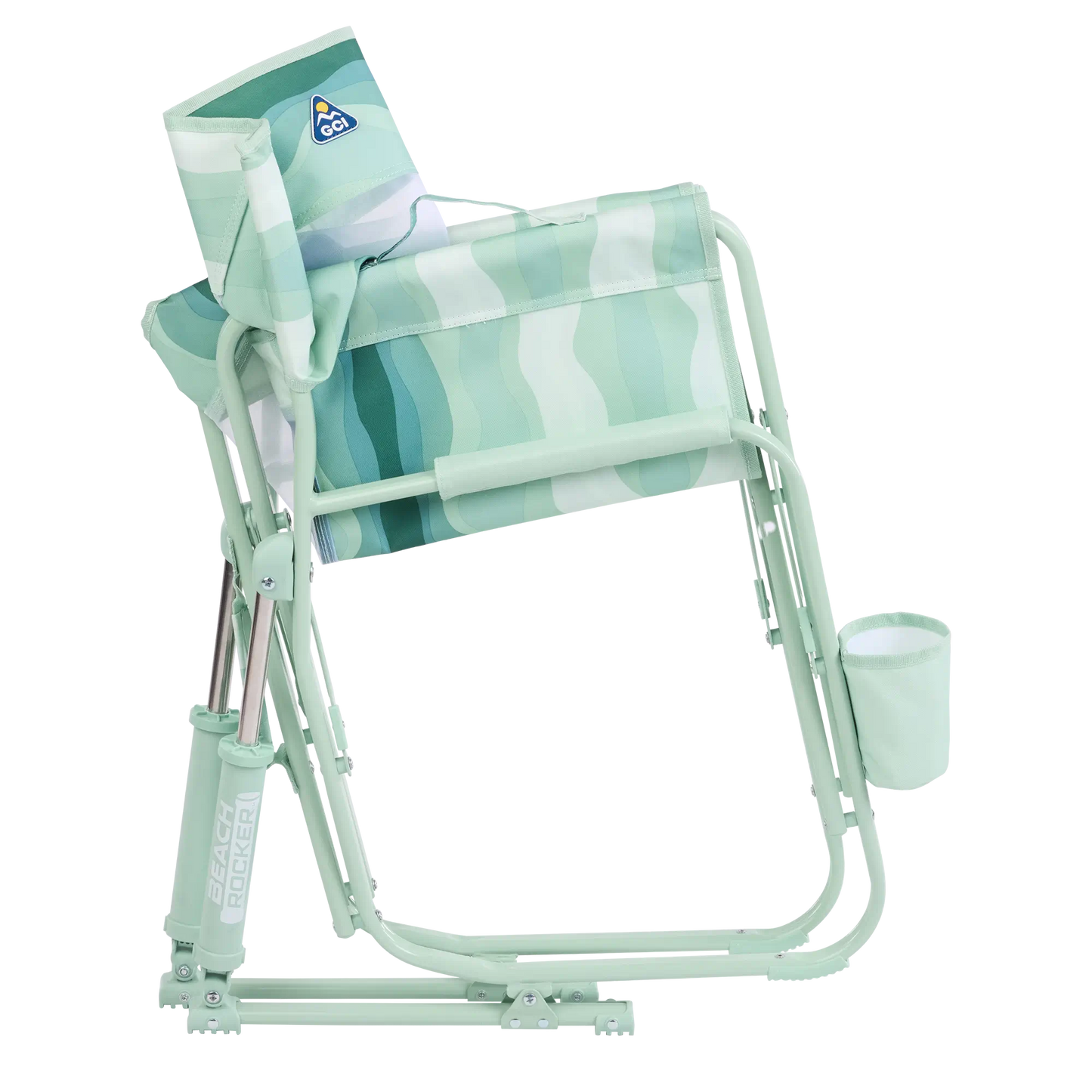 Premium All-Weather Beach Rocker - Choice 712 - RoadTrip Rocker Smooth Motion Camp Chair Detail