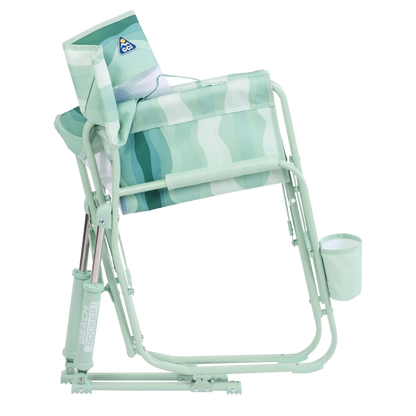Premium All-Weather Beach Rocker - Choice 712 - RoadTrip Rocker Smooth Motion Camp Chair Detail