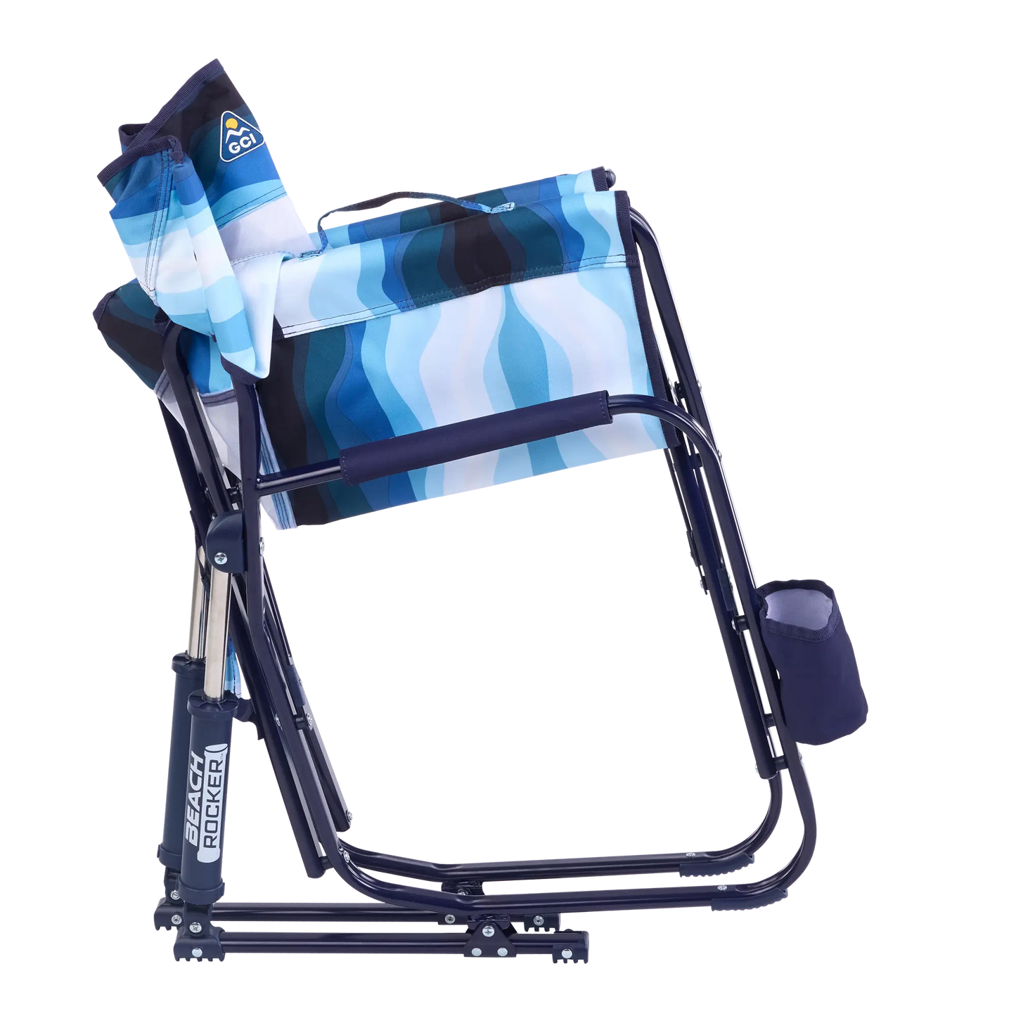 Premium All-Weather Beach Rocker - Choice 712 - RoadTrip Rocker Smooth Motion Camp Chair Detail