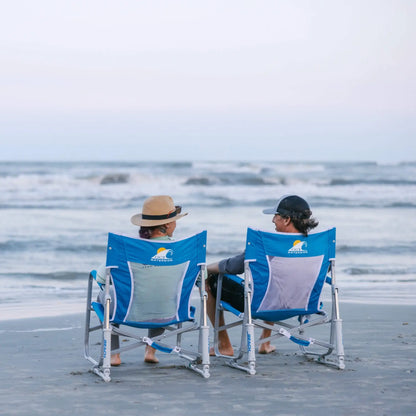 Smooth Motion Beach Rocker Bundle - Choice 773 - Patented Spring-Action Rocking Chair for Camping Detail