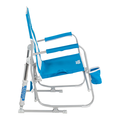 Premium All-Weather Beach Rocker - Choice 712 - RoadTrip Rocker Smooth Motion Camp Chair Detail