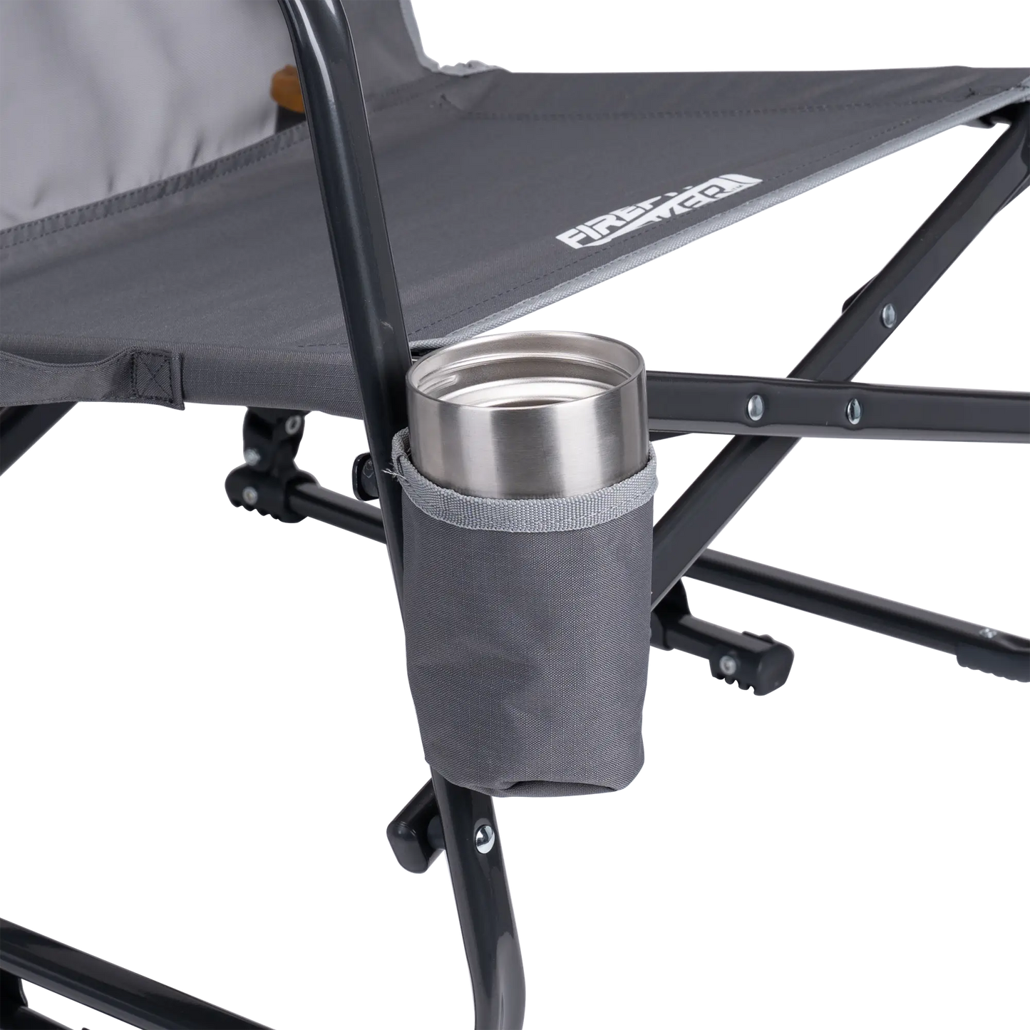 Smooth Motion FirePit Rocker - Choice 737 - Freestyle Rocker Portable Outdoor Folding Chair Detail