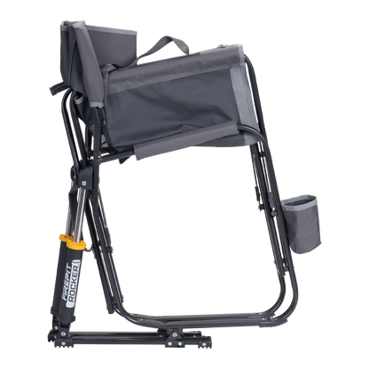 Smooth Motion FirePit Rocker - Choice 737 - Freestyle Rocker Portable Outdoor Folding Chair Detail