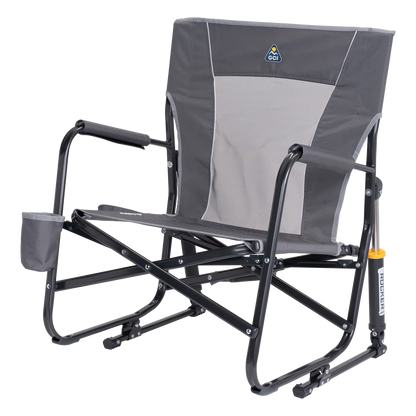 Smooth Motion FirePit Rocker - Choice 737 - Freestyle Rocker Portable Outdoor Folding Chair Detail