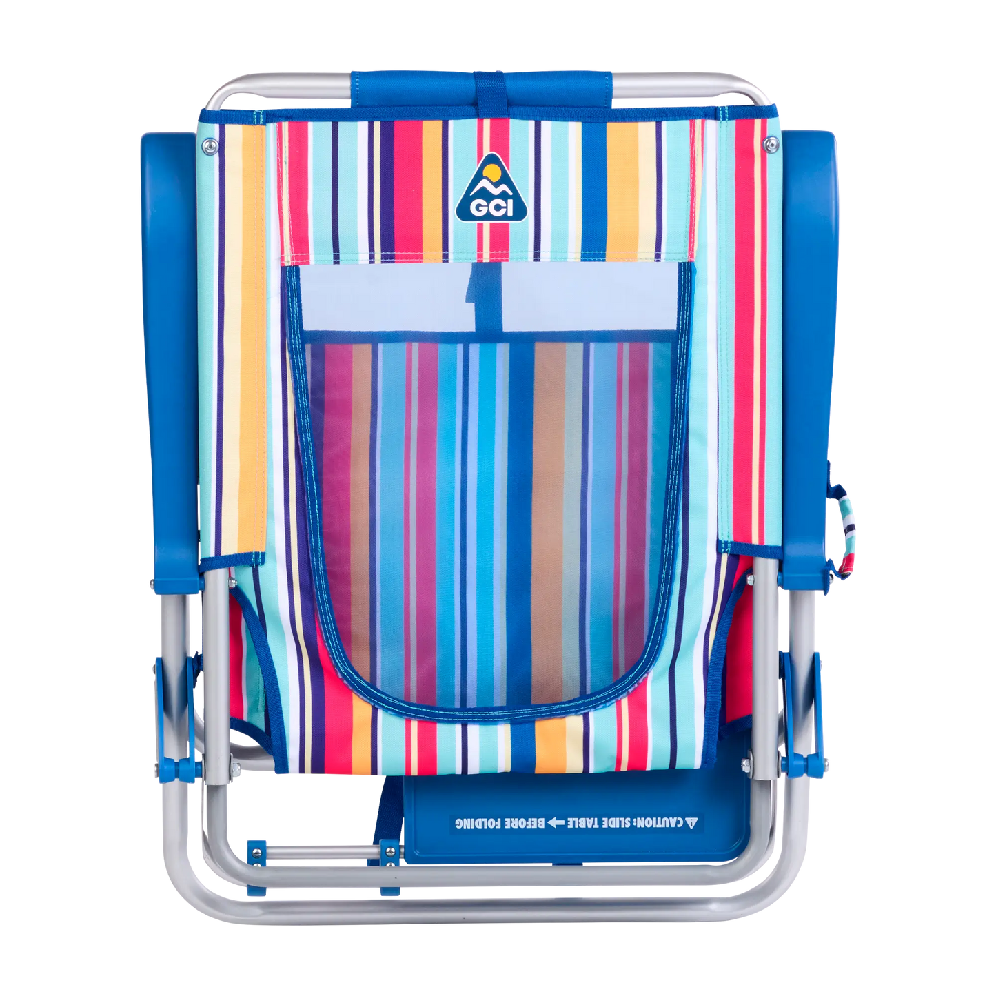 Sand-Friendly Big Surf with Slide Table - Choice 334 - Rust-Resistant Aluminum Sand-Friendly Lounge Chair Detail