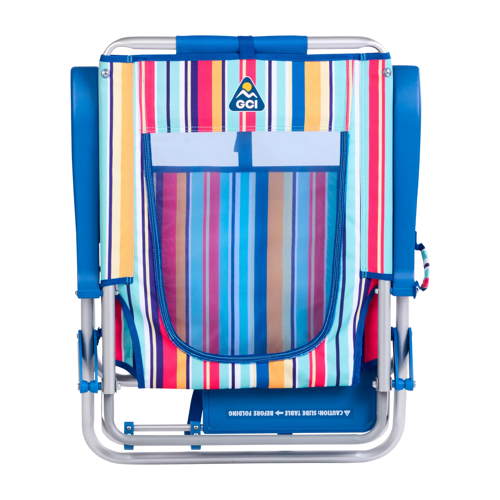 Sand-Friendly Big Surf with Slide Table - Choice 334 - Rust-Resistant Aluminum Sand-Friendly Lounge Chair Detail