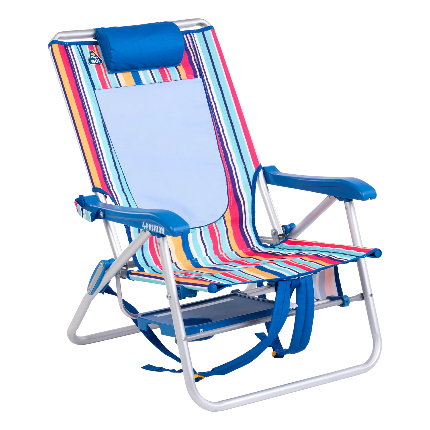 Sand-Friendly Big Surf with Slide Table - Choice 334 - Rust-Resistant Aluminum Sand-Friendly Lounge Chair Detail