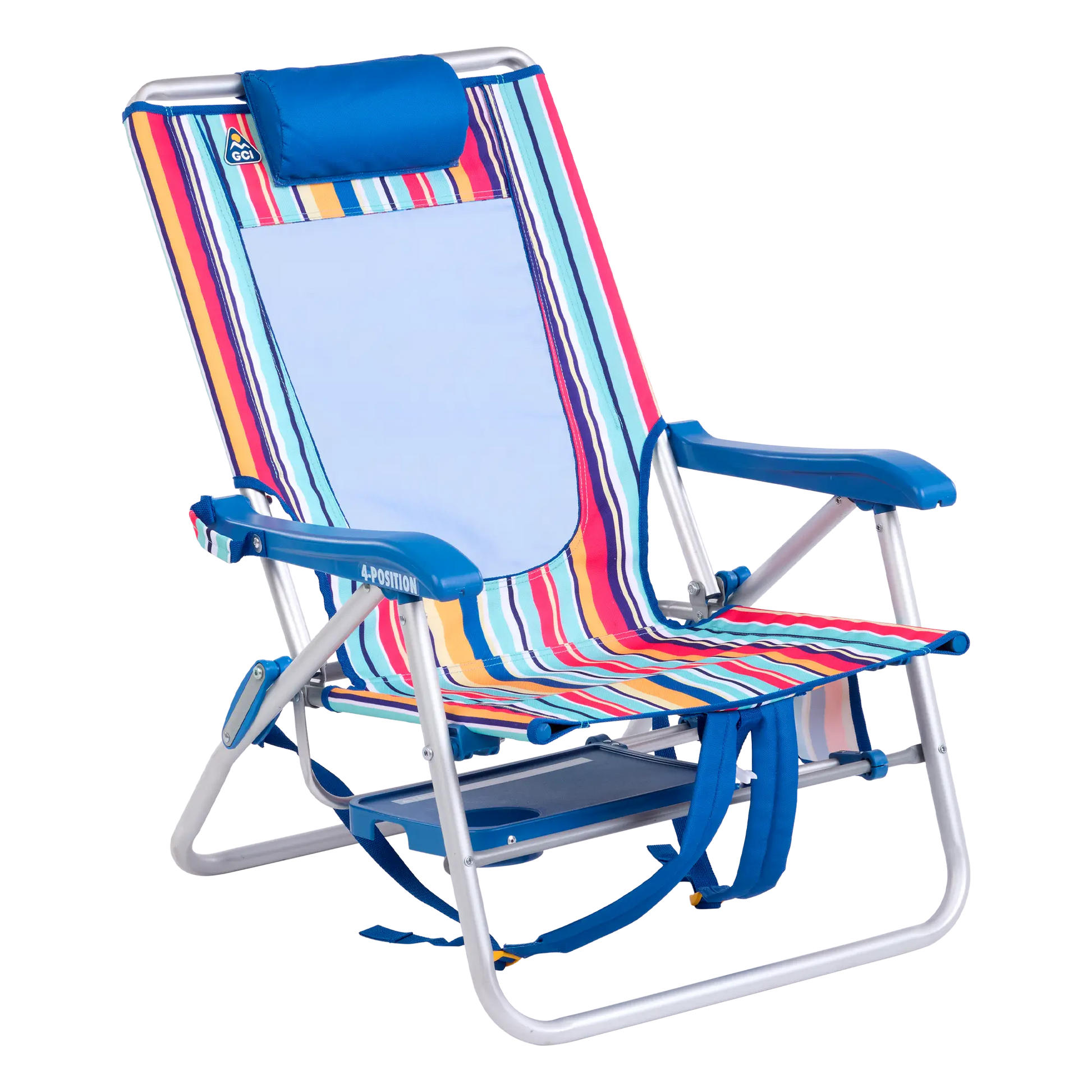 Sand-Friendly Big Surf with Slide Table - Choice 334 - Rust-Resistant Aluminum Sand-Friendly Lounge Chair Detail