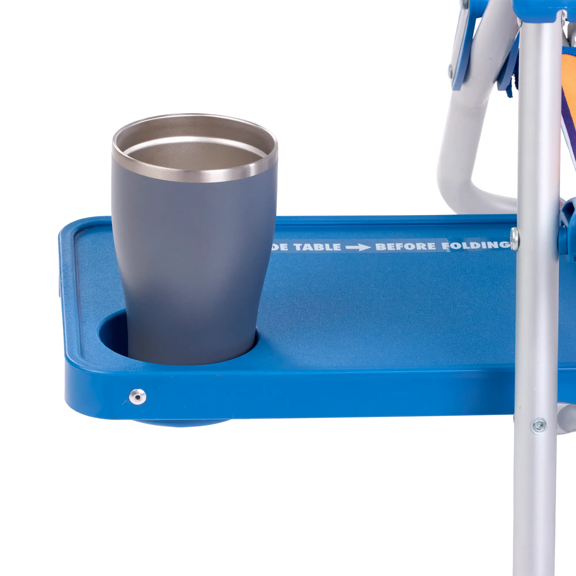 Sand-Friendly Big Surf with Slide Table - Choice 334 - Rust-Resistant Aluminum Sand-Friendly Lounge Chair Detail