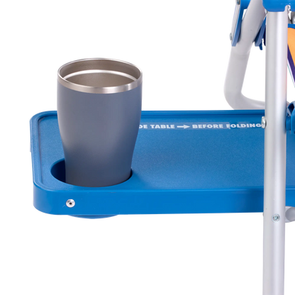 Sand-Friendly Big Surf with Slide Table - Choice 334 - Rust-Resistant Aluminum Sand-Friendly Lounge Chair Detail