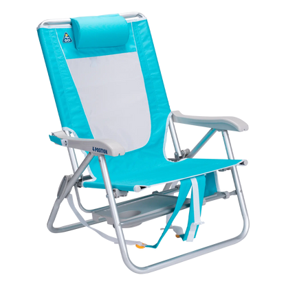 Sand-Friendly Big Surf with Slide Table - Choice 334 - Rust-Resistant Aluminum Sand-Friendly Lounge Chair Detail