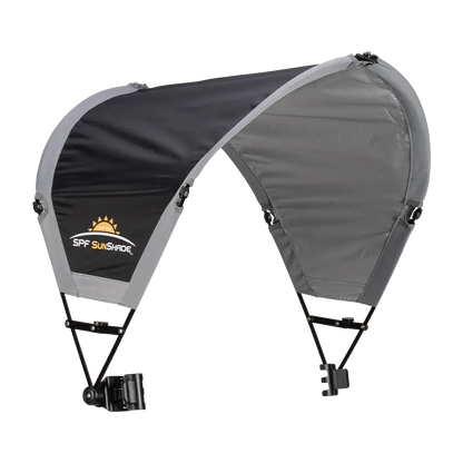 Heavy Duty SunShade Accessory - Choice 361 - Portable Beach Canopy with Adjustable Shade Angle - Black