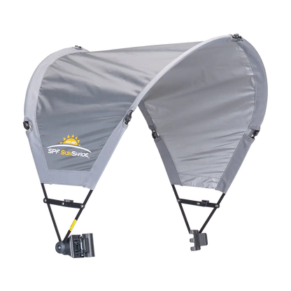 Heavy Duty SunShade Accessory - Choice 361 - Portable Beach Canopy with Adjustable Shade Angle - Mercury
