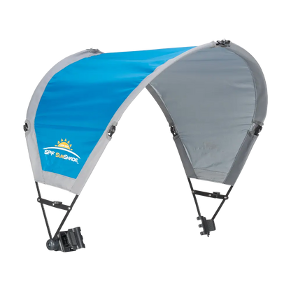 Heavy Duty SunShade Accessory - Choice 361 - Portable Beach Canopy with Adjustable Shade Angle - Saybrook Blue