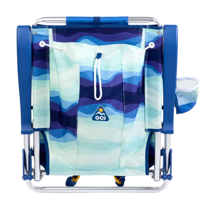 Backpack Travel Backpack Beach Chair - Choice 709 - Portable Heavy-Duty Low Boy Chair for Ocean Side Detail